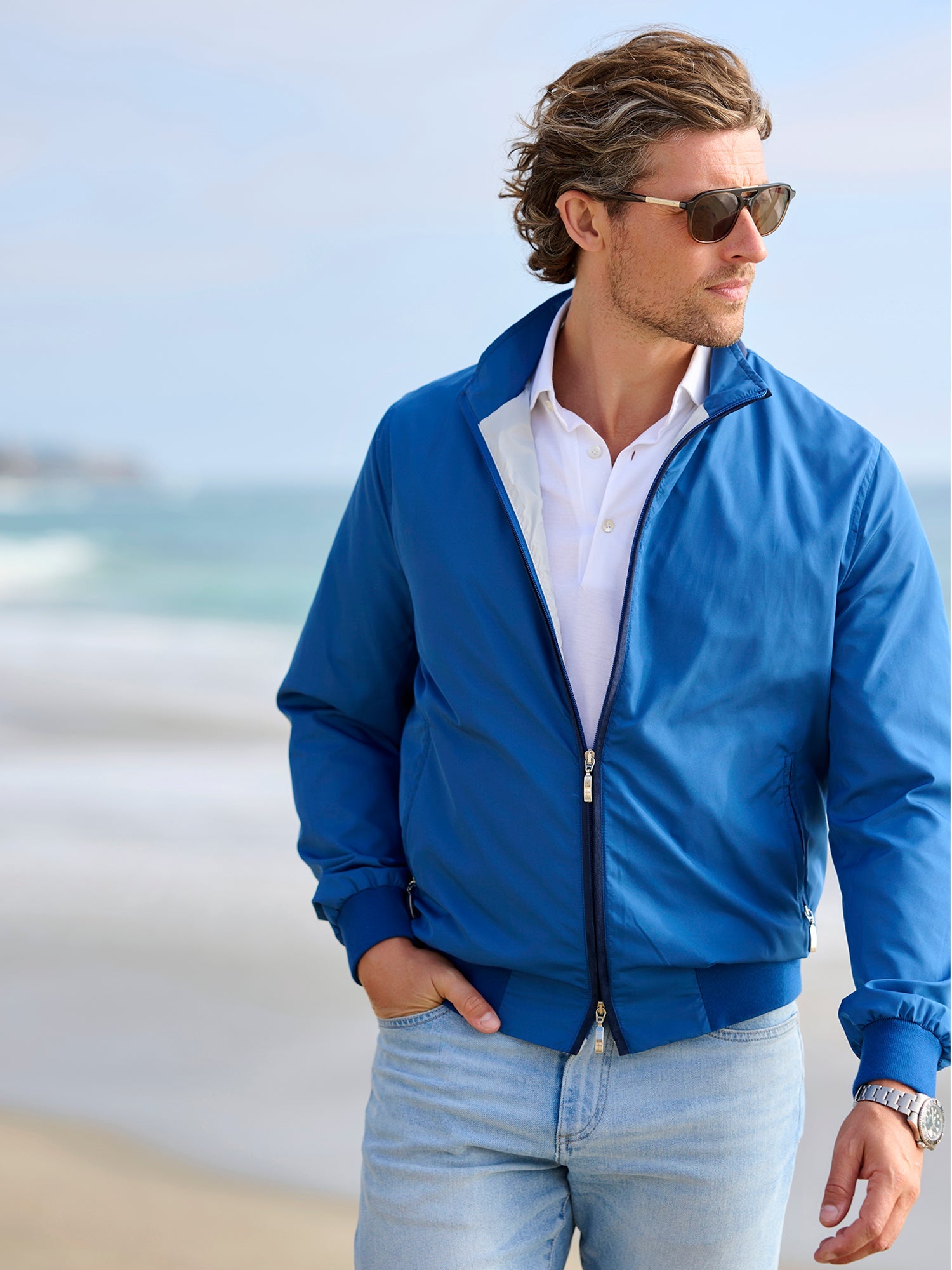 Sartorial Sunset Acetate Polarized Sunglasses